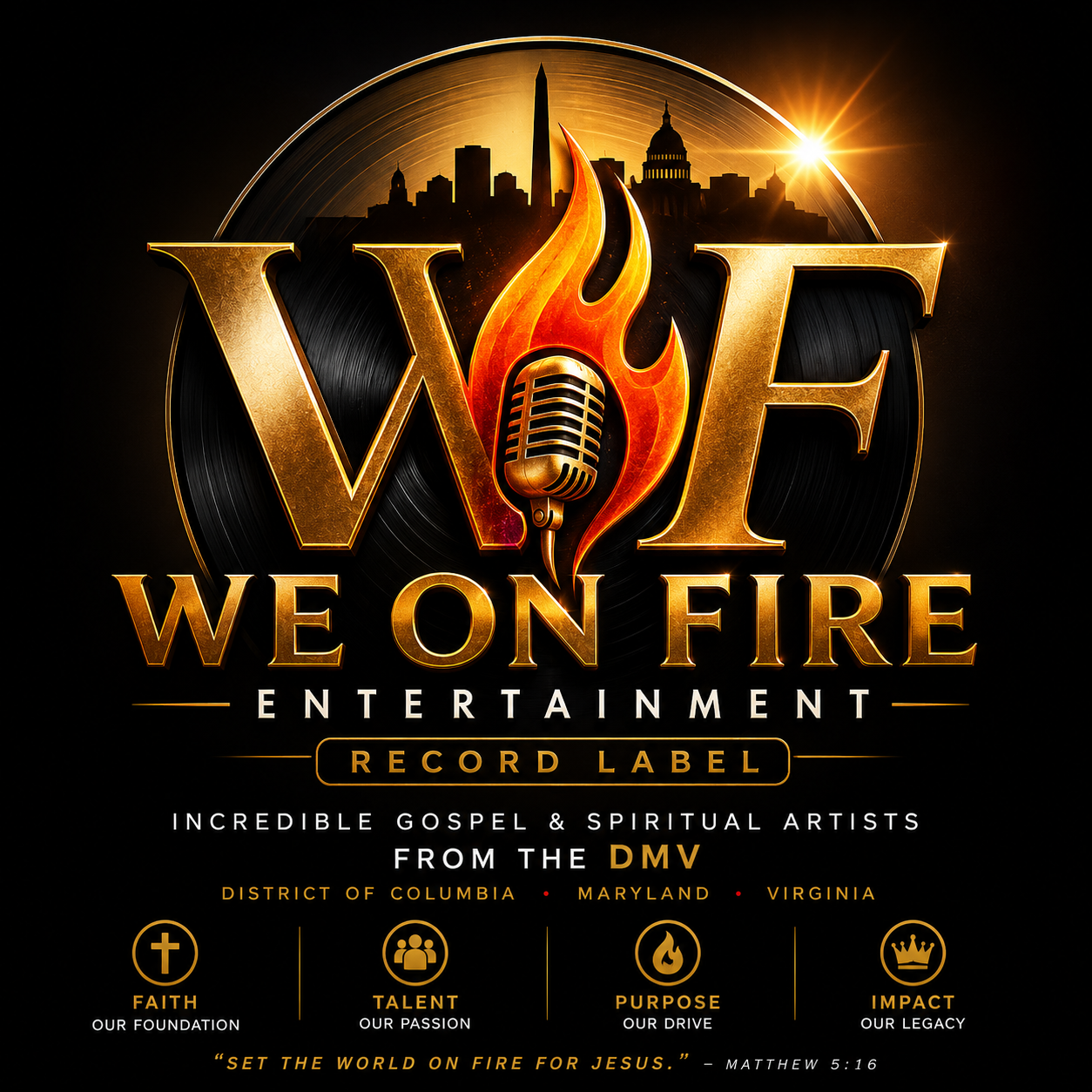 We on Fire Entertainment cover art